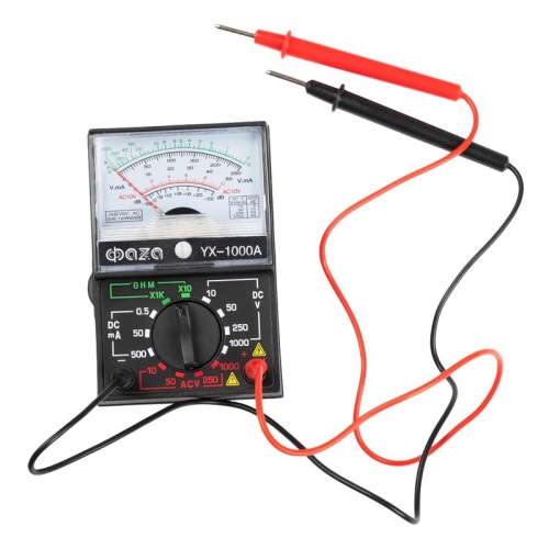 Мультиметр аналоговый YX-1000А ФАZА 5000537 фото 7