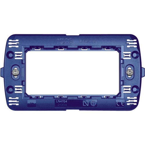 Суппорт 4 модуля L/N/NT | код LN4704 | BTicino