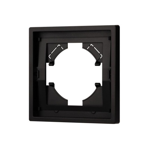 Рамка пластиковая FRM-TENDO-PL-1-BK Arlight 053836