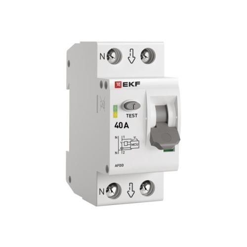Устройство защиты от дугового пробоя (УЗДП) 1P+N 40А PROxima | код afdd-2-40-pro | EKF фото 2
