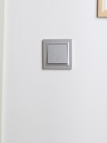 BRITE Рамка 1-местная IP44 РУ-1-БрА-44 алюминий | код BR-M12-44-K47 | IEK фото 5