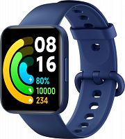 Смарт-часы Xiaomi Poco Watch BHR5723GL 1.6 AMOLED корп.синий рем.синий разм.брасл.:125-205мм | код 1778566 | XIAOMI