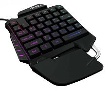 Игровой блок Оклик 703GK черный USB for gamer LED (подставка для запястий) (1533151) | код 1533151 | Oklick