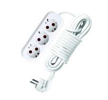 Удлинитель бытовой У10-554 ПВС 3-0.75 3 гнезда 7м | код 554-07 | Universal