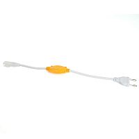 Сетевой шнур для LED ленты 220в 8мм | код 48808 | Feron