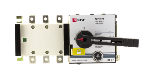 Устройство АВР ТСР1 100А 3Р 230В PROxima | код ats-tsr1-100A-3p-pro | EKF Устройство АВР ТСР1 100А 3Р 230В PROxima | код ats-tsr1-100A-3p-pro | EKF