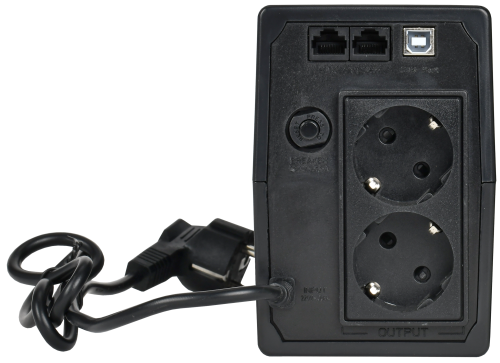 ITK ELECTRA ET ИБП 600ВА/360Вт с АКБ 1х7AH USB Schuko | код EET-0600VA-1-001-S | ITK by IEK фото 3