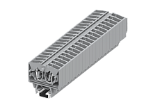 254361 Клемма TB 1-1 проходная на малую DIN-рейку SP15, фронт.подключение, сеч. 2.5мм2, сер, шт | код 254361 | SUPU