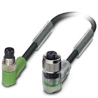 Кабель для датчика / исполнительного элемента SAC-3P-M 8MR/ 1,5-PUR/M12FR-2L | код 1682485 | PHOENIX CONTACT