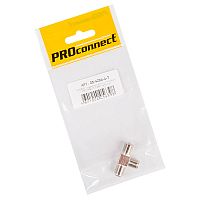 Переходник антенный, (3-гнезда F), тройник, (1шт.) (пакет) PROconnect | код 05-4204-4-7 | PROCONNECT