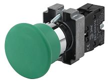 Кнопка LAY5-BC31 "Грибок" 1з BBG70-BC-K06E зел. | код Б0045641 | ЭРА