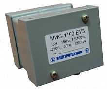 Электромагнит МИС-1100 ЕУ3, 220В, тянущее исполнение, ПВ 100%, IP20, с жесткими выводами (ЭТ) | код ET502254 | Электротехник