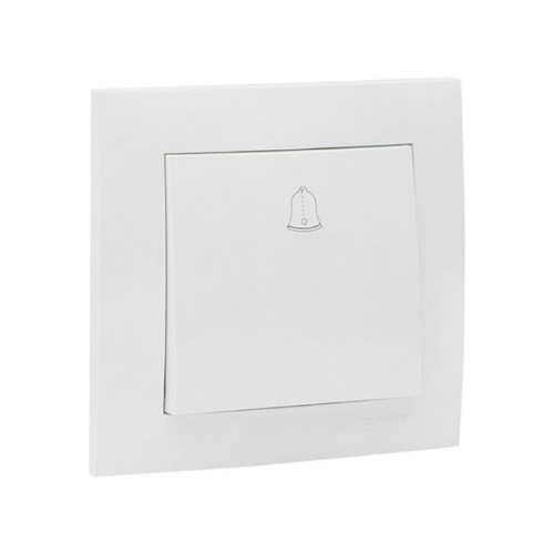 Валенсия кнопка звонка 10А белая PROxima | код EWV10-026-10 | EKF фото 4