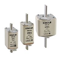 Вставка плавкая ППН-35-X0-1-125А-УХЛ3-КЭАЗ | код 111305 | КЭАЗ