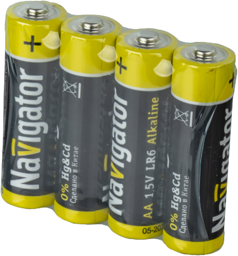 Элемент питания алкалиновый AA/LR6 14 060 NBT-NPE-LR6-BOX24 (уп.24шт) Navigator 14060