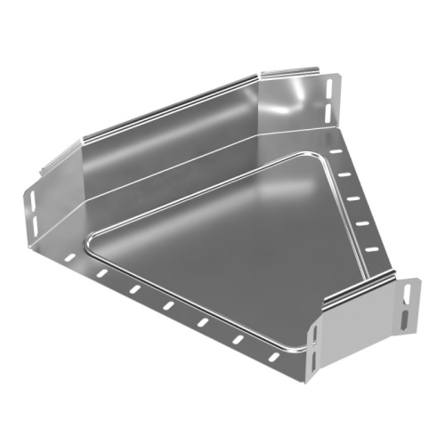 Угол горизонтальный 45 градусов Стандарт INOX (AISI 304) 400х100 Промрукав | код PR16.3418 | ПРОМРУКАВ