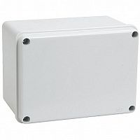 коробка КМ41261 распаячная для о/п 150х110х85 мм² IP44 (RAL7035, гладкие стенки) | код. UKO11-150-110-085-K41-44 | IEK