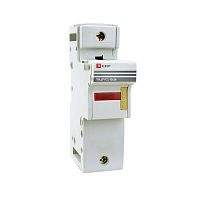 Предохранитель-разъединитель для ПВЦ 10x38 1P | код. pr-10-38-1 | EKF 