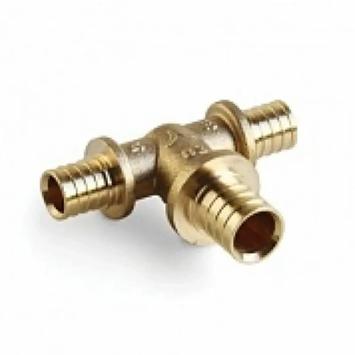 Тройник переходной аксиальный латунный 25x25x20 | код AX8252520 | PRO AQUA