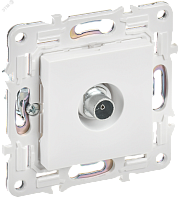 SKANDY Розетка TV оконечная SK-A12W арктический белый IEKновинка | код SK-A10-O-K01 | IEK