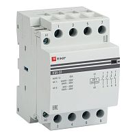 Модульный контактор КМ 3P 32А 400/230 AC | код. km-3-32-40 | EKF
