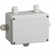 коробка КМ41331 распаячная для о/п 150х110х85 мм² IP55 (RAL7035, гермовводы PG11 5 шт) | код. UKO10-150-110-085-K51-55 | IEK