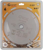 Диск пильный по дереву с тефлоновым покрытием 80Т, Profi plus, 250x1,8/2,6x32/30/25,4/20 мм | код 75-25080Т | FIT