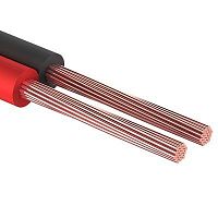 Кабель Stereo 2х1.00 красн./черн. (уп.20м) | код 01-6105-3-20 | Rexant