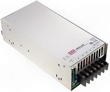Источник питания AC-DC, 600Вт, вход 85…264V AC, 47…63Гц /120…370В DC, выход 24В/0…27A, рег. вых=±15%Uном, изоляция 3000В AC, в кожухе 218х105х63,5мм, -30…+70С, c корректором коэф. мощности | код HRP-600-24 | MeanWell