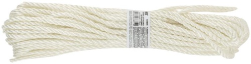 Веревка крученая капроновая 5ммх20м р/н=270кгс FIT 68375 фото 3 Веревка крученая капроновая 5ммх20м р/н=270кгс FIT 68375 фото 3