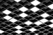 Светильник светодиодный ДВО-3001 Опал 54Вт 4000К 90х90х40 гр. комплект 6 шт + драйвер IP40 LUMA EKF | код LPL-3001-54-4K-40 | EKF