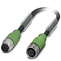 Кабель для датчика / исполнительного элемента SAC-5P-M12MS/ 0,6-PUR/M12FS SH | код 1500897 | PHOENIX CONTACT