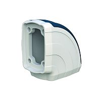 Муфта угловая (90°) вертикальная ETR045, RAL7035/RAL5020, m=0,365кг | код ETR045330 | ETA