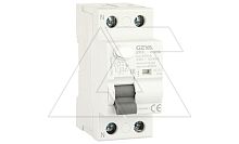 УЗО GYL9-2P-63A-100mA, 2P, 63A, 6 kA, 100mA, тип AC, 2M | код GYL92P63AC100 | GEYA