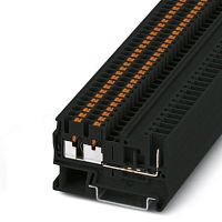 Проходные клеммы PT 2,5-TWIN/1P BK | код 3209647 | PHOENIX CONTACT