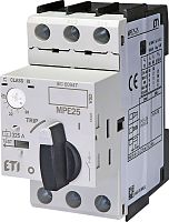 Автоматический выключатель защиты двигателя MPE25-25 | код 004648013 | ETI