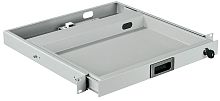 ITK by ZPAS Полка выдвижная клавиатурная 19" 1U 400мм серая | код ZP-SS35-K-1U-45 | IEK
