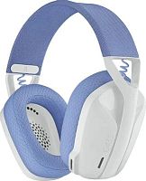 Наушники с микрофоном Logitech G435 белый/синий накладные BT/Radio оголовье (981-001077) | код 1964160 | Logitech