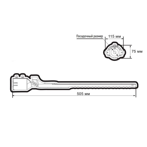 Светильник светодиодный консольный ДКУ09-50Вт 5000К 5000 Лм IP65 серый JazzWay | код 5066113 | JazzWay фото 3 Светильник светодиодный консольный ДКУ09-50Вт 5000К 5000 Лм IP65 серый JazzWay | код 5066113 | JazzWay фото 3