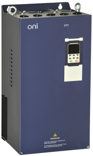Преобразователь частоты K751 380В 3Ф 160-185кВт 304-340А ONI Запросите проектную скидку | код K751-33-160185M | ONI