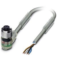 Кабель для датчика / исполнительного элемента SAC-4P- 5,0-800/M12FR-3L | код 1567351 | PHOENIX CONTACT