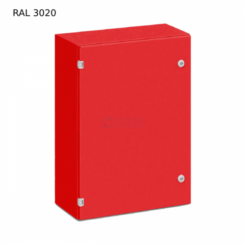 Шкаф компактный распределительный 80х60х25 IP66 RAL3020 | код MES 80.60.25 RAL3020 | ПРОВЕНТО
