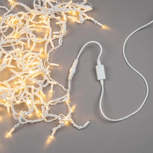 Провод питания для гирлянд UCX-F90 P/1.5M/WH серии F90PRO 1 5м статика/мерцание IP67 бел. Uniel UL-00013214