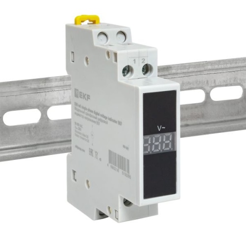 Модульный однофазный цифровой индикатор напряжения EKF | код VDI-G31 | EKF фото 3 Модульный однофазный цифровой индикатор напряжения EKF | код VDI-G31 | EKF фото 3