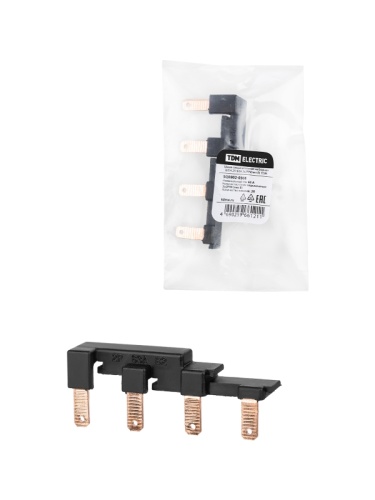 Шина соединительная наборная ШСН 2П 63А 2x2PIN(тип B) TDM | код SQ0802-0308 | TDM