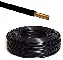 Провод ПуВ нг(А)LS 1х10 черный | код БП-00005059 | ЭлПром