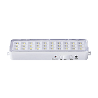 Светильник светодиодный аварийный СБА 1096-30DC 30LED 600mAh lithium battery DC IN HOME | код 4690612029474 | IN HOME
