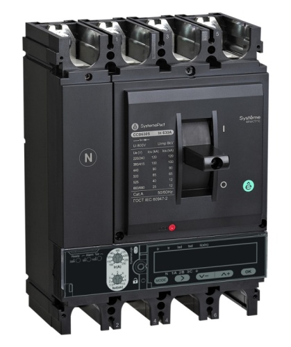АВТ.ВЫКЛ SYSTEMEPACT CCB630 50KA 4P4D S5.3E 630A РЫЧАГ | код SPC630N63053E4DF | Systeme Electric