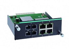 Модуль IM-6700A-2MSC4TX Fast Ethernet module with 2 multi-mode 100BaseFX ports with SC connectors and 4 10/100BaseT(X) ports | код 00-06100436 | MOXA