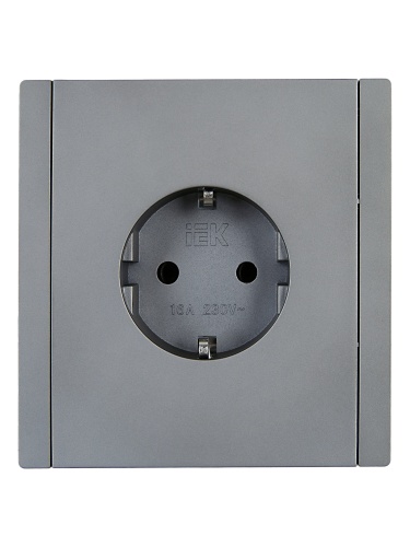 FORTE&PIANO Роз. с з/к без з/ш в/к 16А FP516 ст. IEK | код FP-R11-16-K46 | IEK фото 3